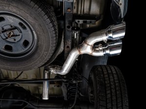 RAM 1500 Performance Exhaust - Single Side Exit - AWE Tuning - 0FG Cat Back with 180 Technology® - Chrome Silver - `09-`18